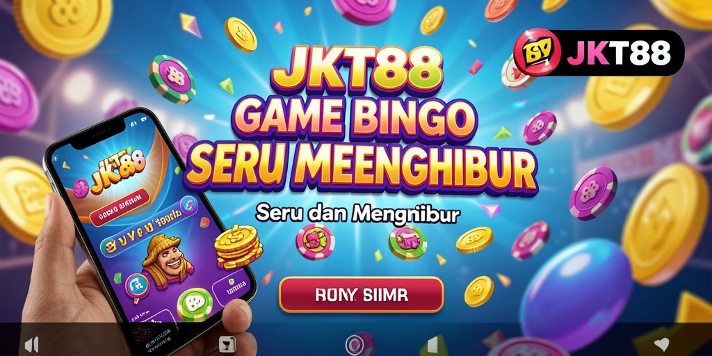 Tampilan gameplay Bingo yang menarik dan seru di JKT88.