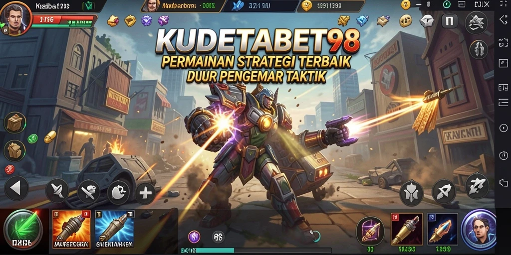 Tampilan gameplay KUDETABET98 yang menegangkan dan strategis.