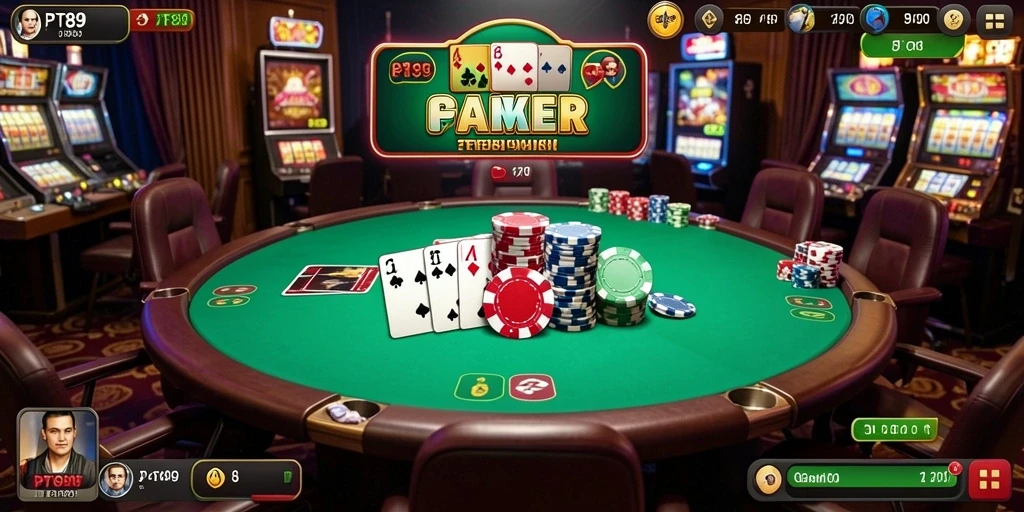 Gameplay poker yang seru dan mendebarkan di PT89.