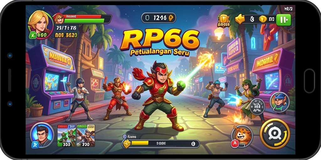 Tampilan gameplay RP66 yang seru dan penuh tantangan.