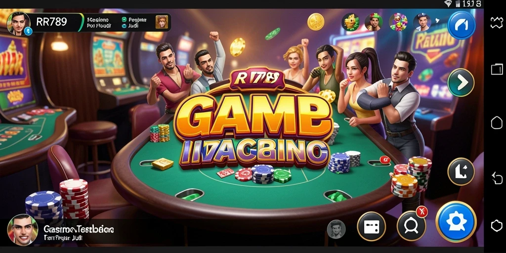 Screenshot RR789 menampilkan gameplay Kasino yang memikat dan interaktif.