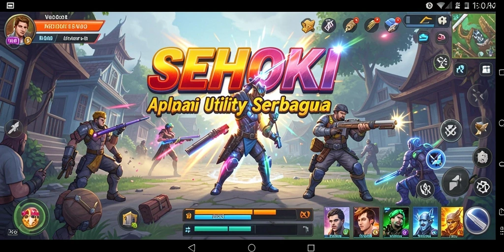 Tampilan antarmuka SEHOKI yang intuitif dan praktis.