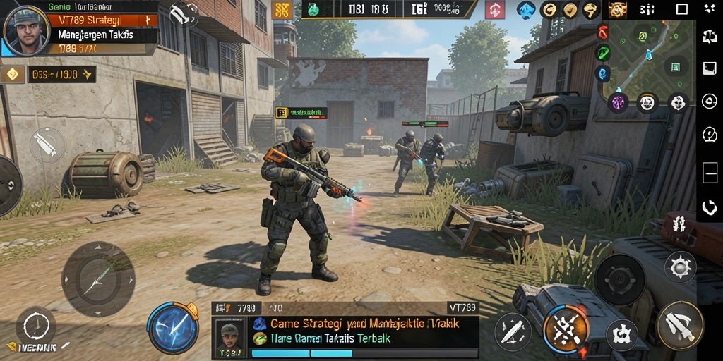 Gameplay SLG yang mendebarkan dan strategis.